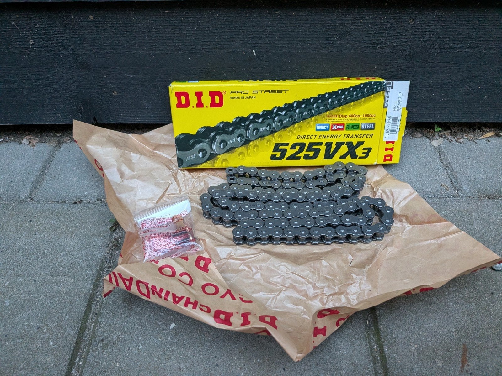 DID 525VX3 motorketting - 106 schakels, Motoren, Ophalen of Verzenden, Nieuw