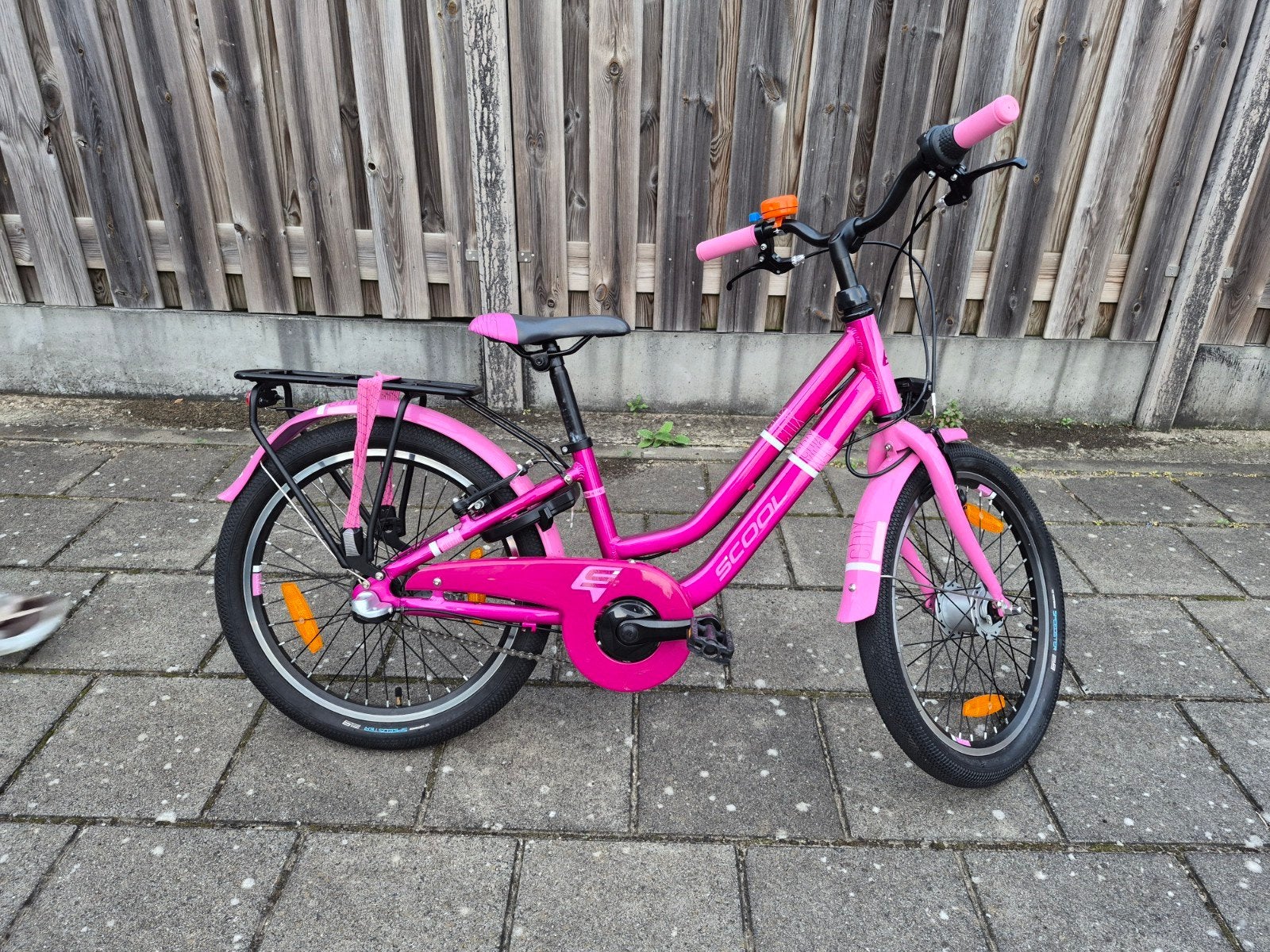 Roze S'COOL Chix Kinderfiets 20 inch met Nexus 3 versnelling, Ophalen, 20 inch of meer, Gebruikt, Velgrem