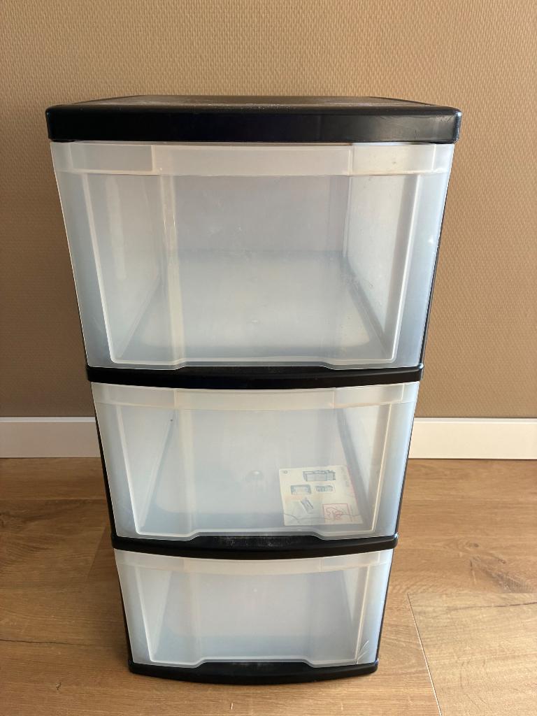 Ladekastje, Huis en Inrichting, Ophalen, Gebruikt, 3 of 4 laden, Minder dan 100 cm