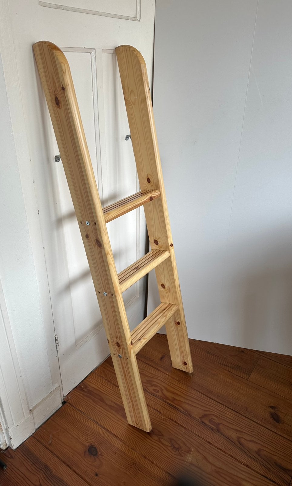 Houten ladder voor bijvoorbeeld halfhoogslaper, 142cm hoog, Ophalen, Halfhoogslaper