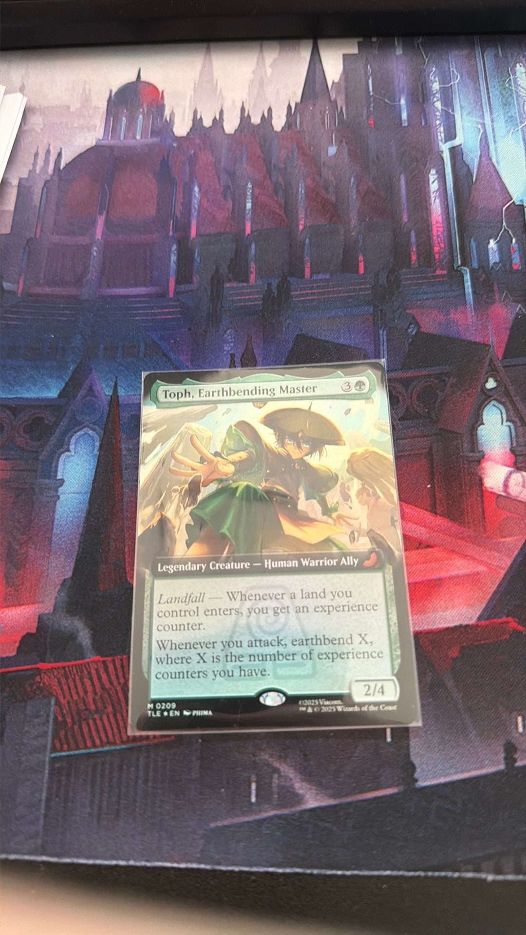 Toph, earthbending master full art foil, Ophalen of Verzenden, Zo goed als nieuw