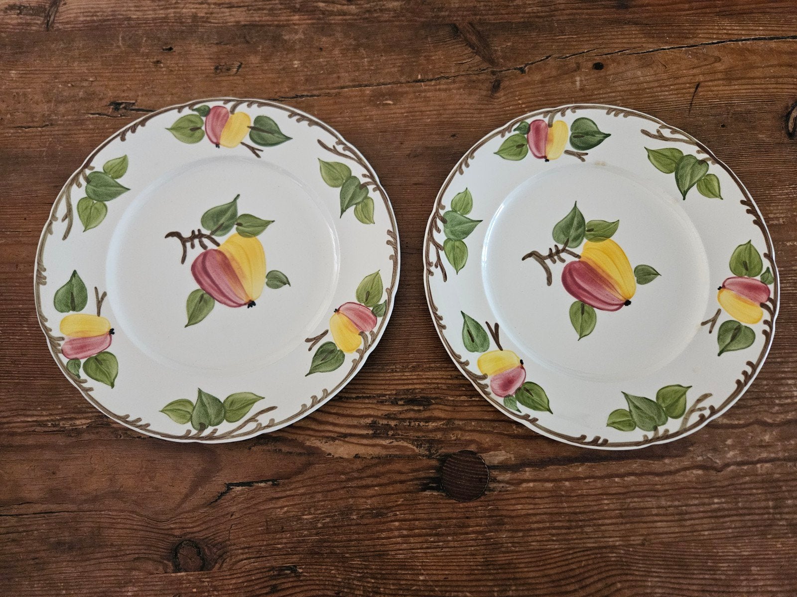 🍎🍏 2 dinerborden Villeroy & Boch Mettlach Ma Pomme, Ophalen of Verzenden