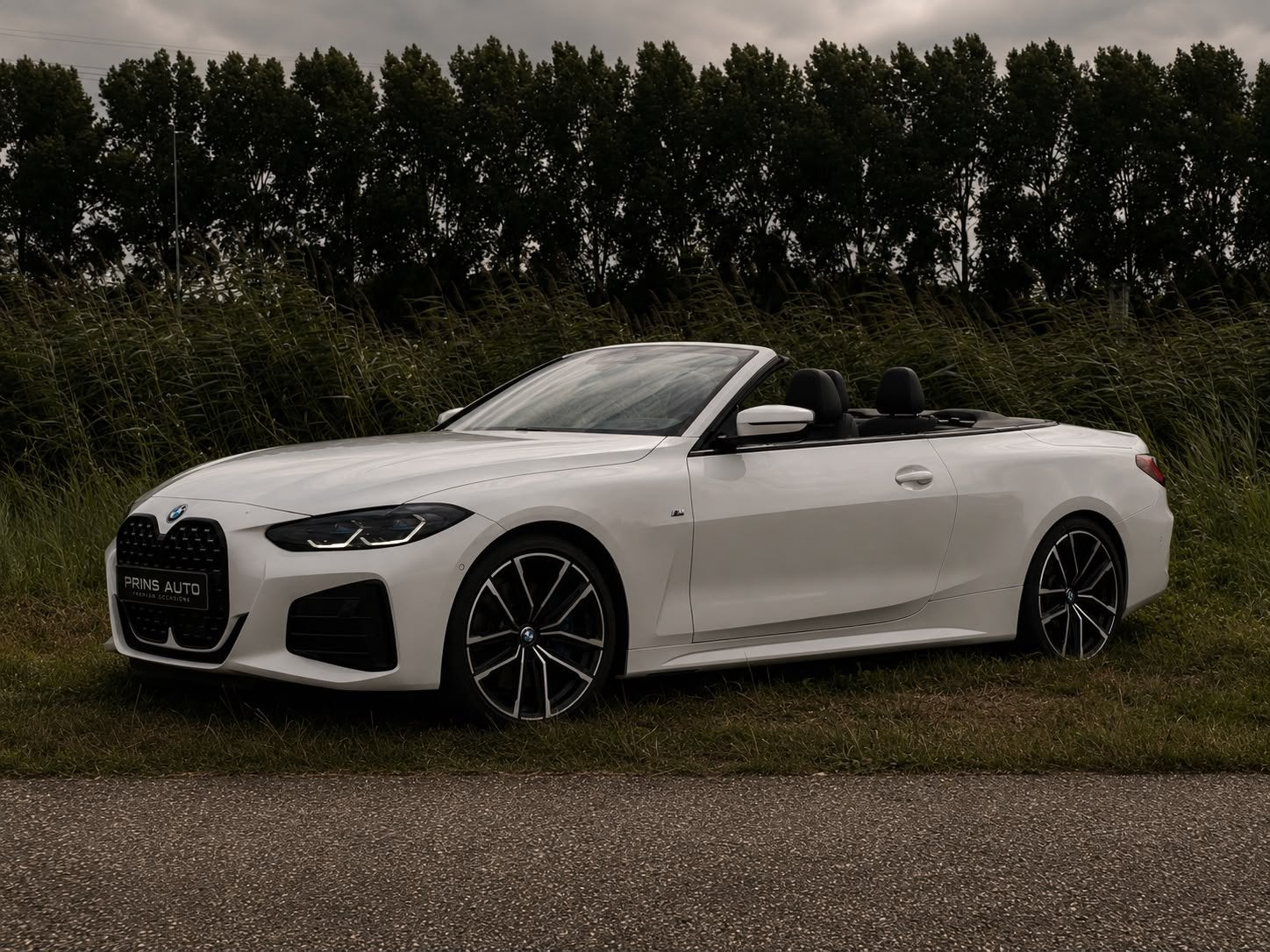 BMW 4 Serie Cabrio M440i xDrive High Executive |LASER|360 CA, 4-Serie, 4 stoelen, Wit, Leder