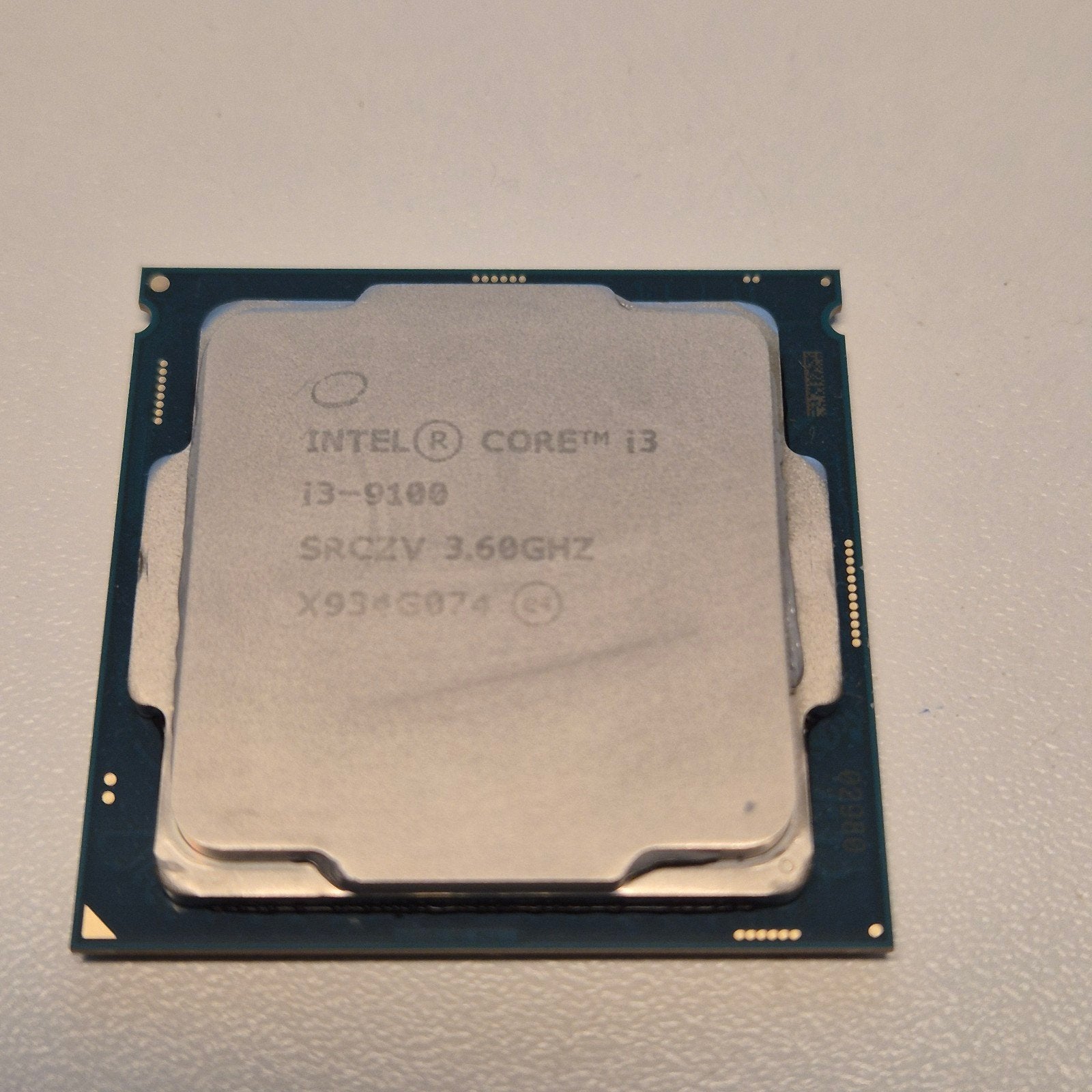 Intel Core i3-9100 Socket 1151 processor, Computers en Software, LGA 1151, Gebruikt, Intel Core i3, 3 tot 4 Ghz