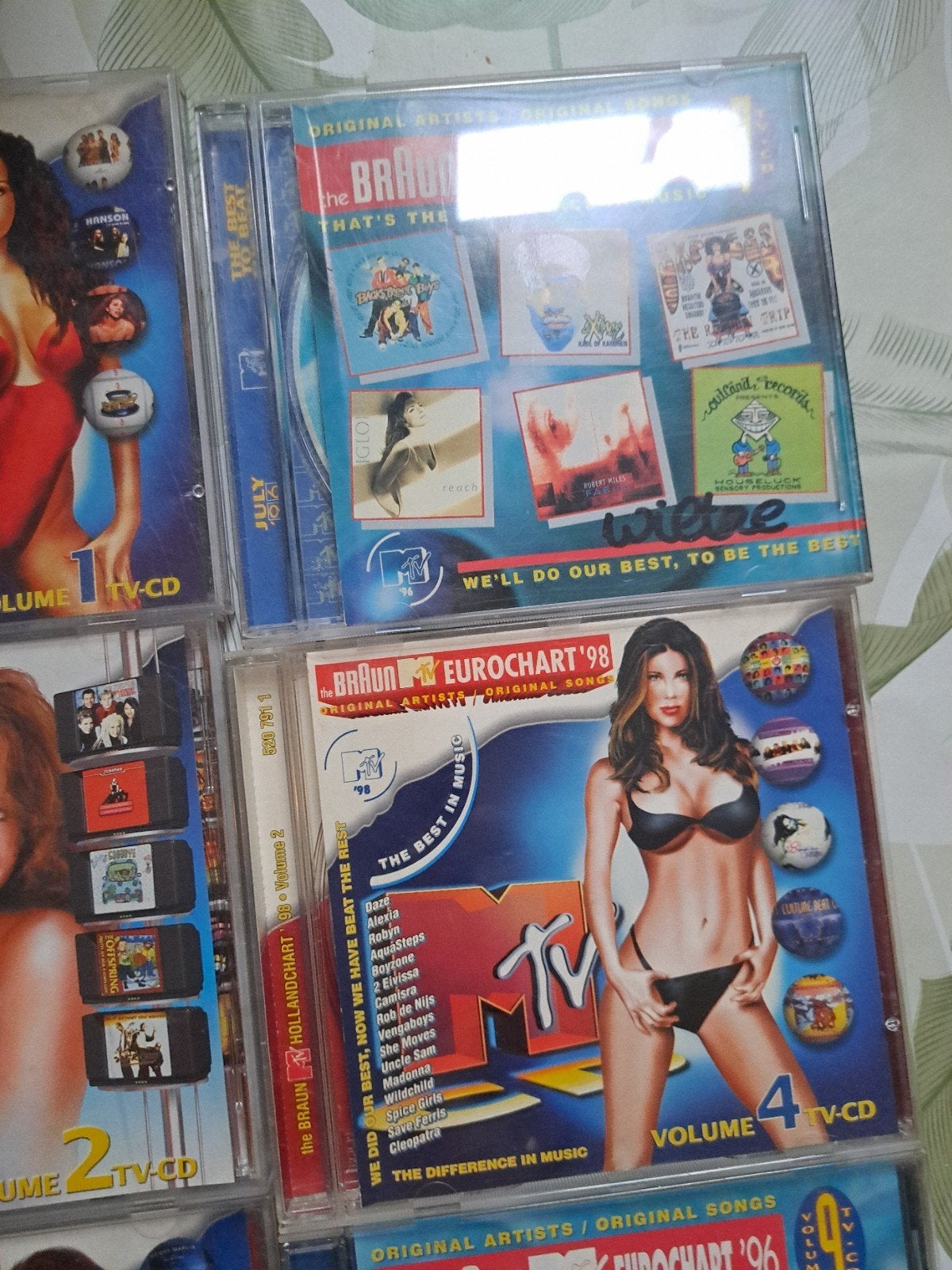 mtv cds 10 stuks, Ophalen of Verzenden
