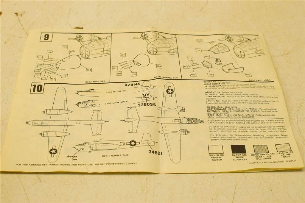 Airfix B 25 Mitchell 48672, Ophalen of Verzenden, Gebruikt, Jongen