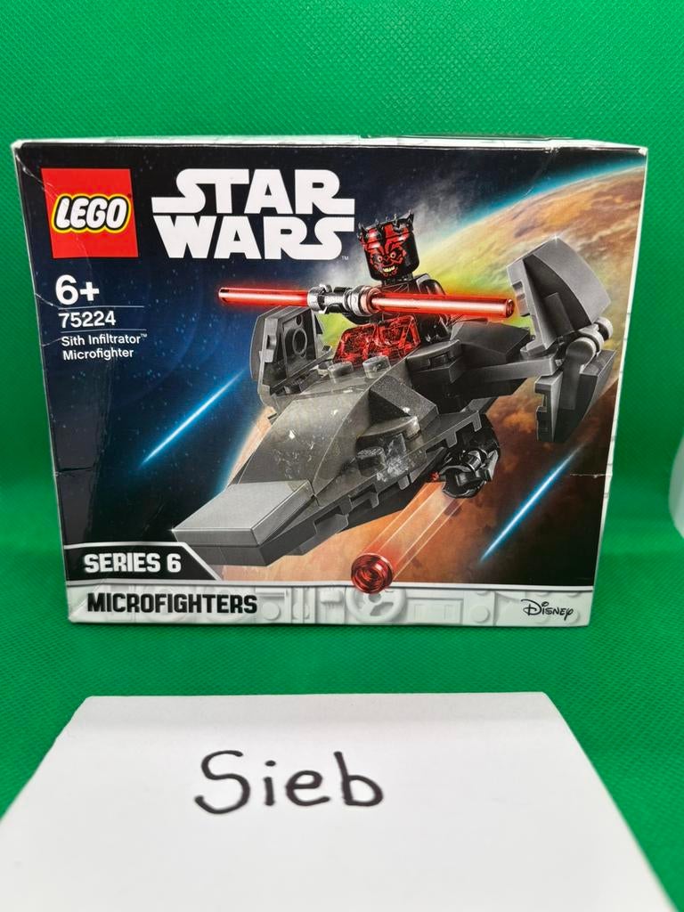 Lego Star Wars 75224 Sith Infiltrator NIEUW, Star Wars, Lego, Ophalen of Verzenden, Zo goed als nieuw