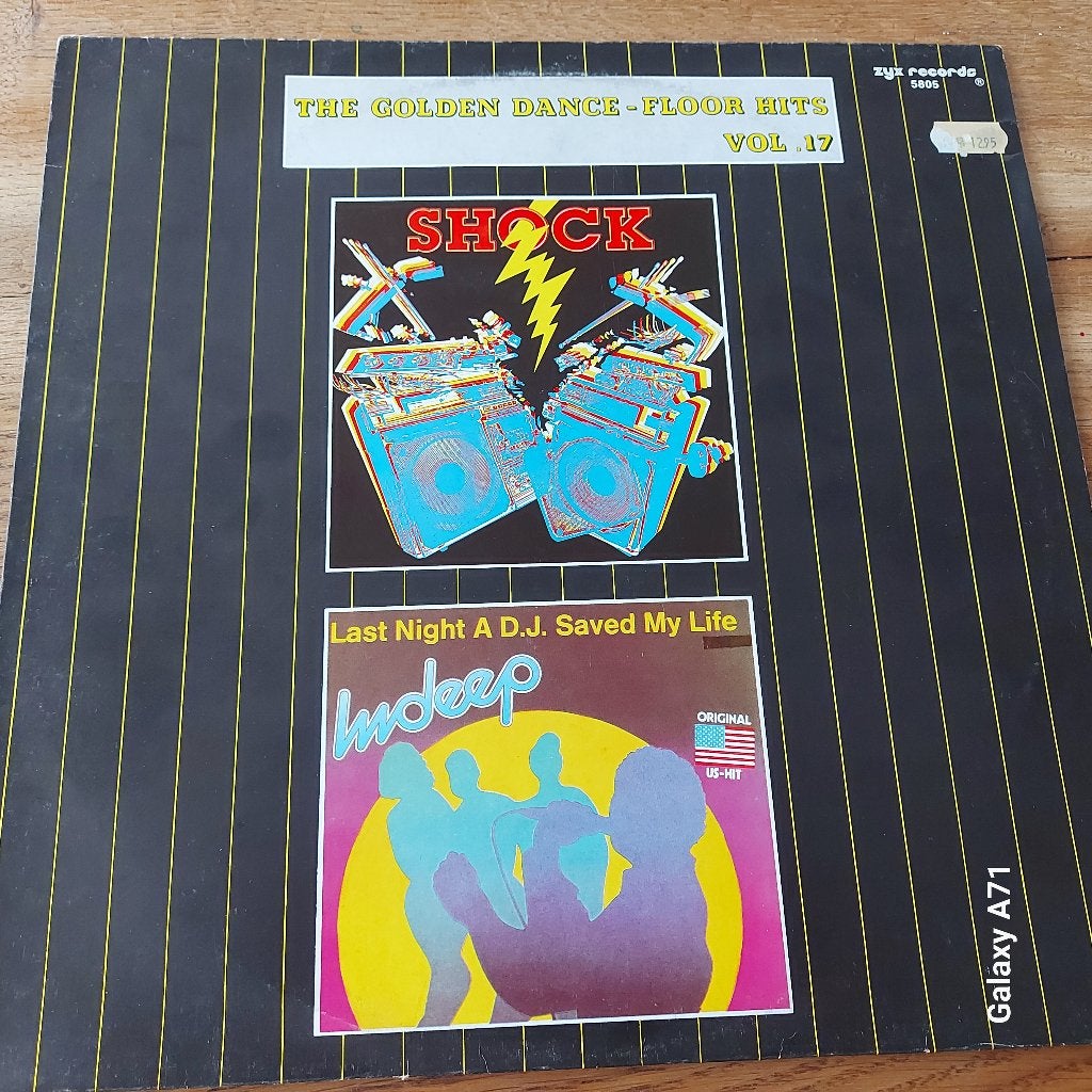 12" Maxisingel Shock - Let's Get Crackin / Indeep - Last N.., Fotohoes, Gebruikt, Ophalen of Verzenden, Disco