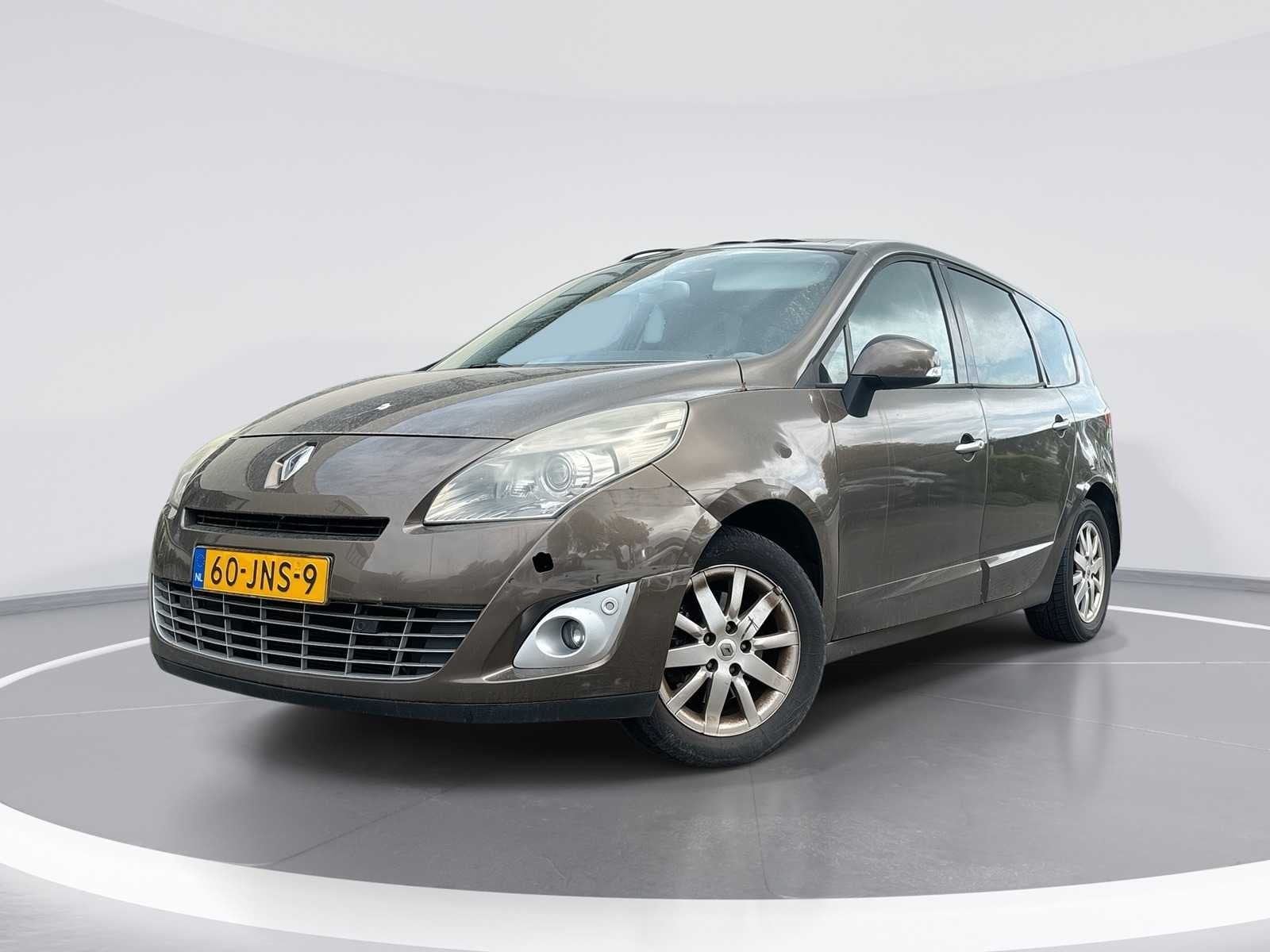Renault Grand Scénic 2.0 Privilege 2009 | 60-JNS-9, Auto's, Gebruikt, 4 cilinders, Bruin, Origineel Nederlands