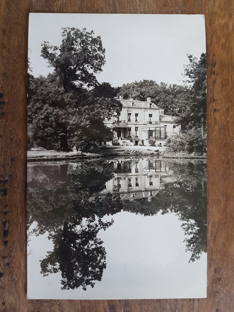 Ansichtkaart Eerbeek Volkshogeschool 't Huis te Eerbeek, Verzamelen, Ophalen of Verzenden, 1940 tot 1960, Gelopen, Noord-Brabant