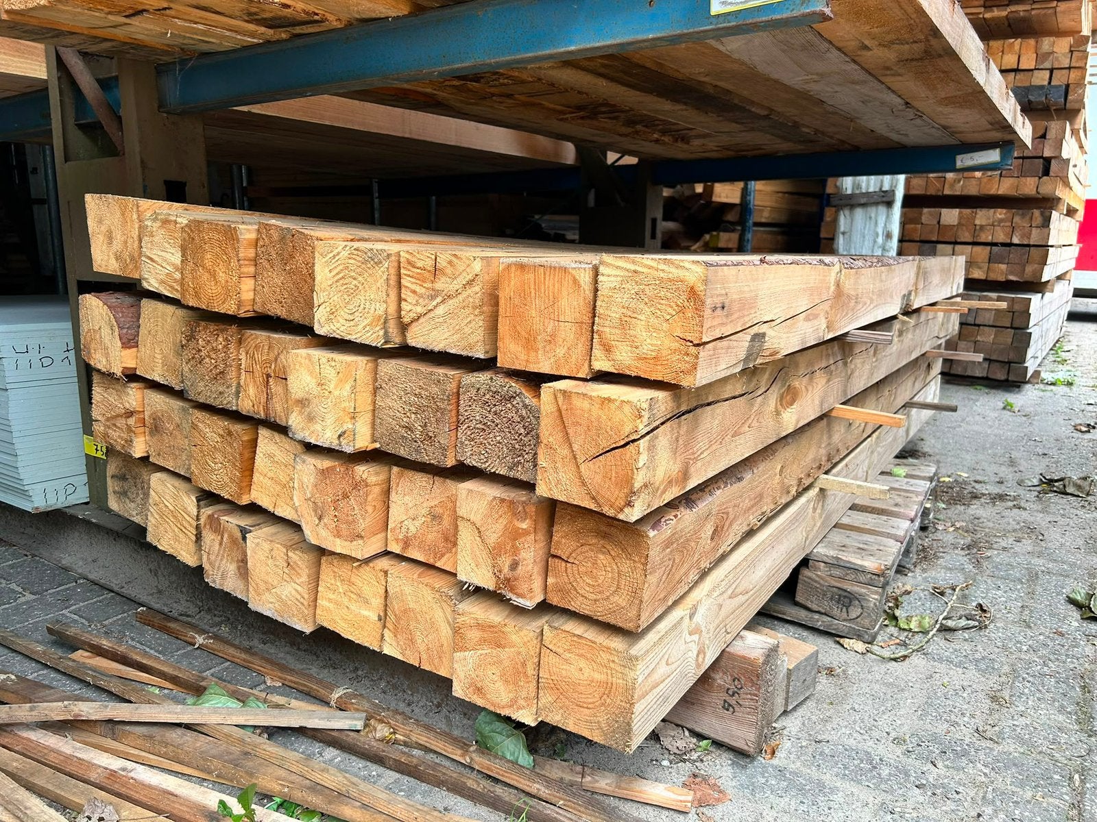 Overkapping palen, Ophalen, Zo goed als nieuw, 250 cm of meer, Palen