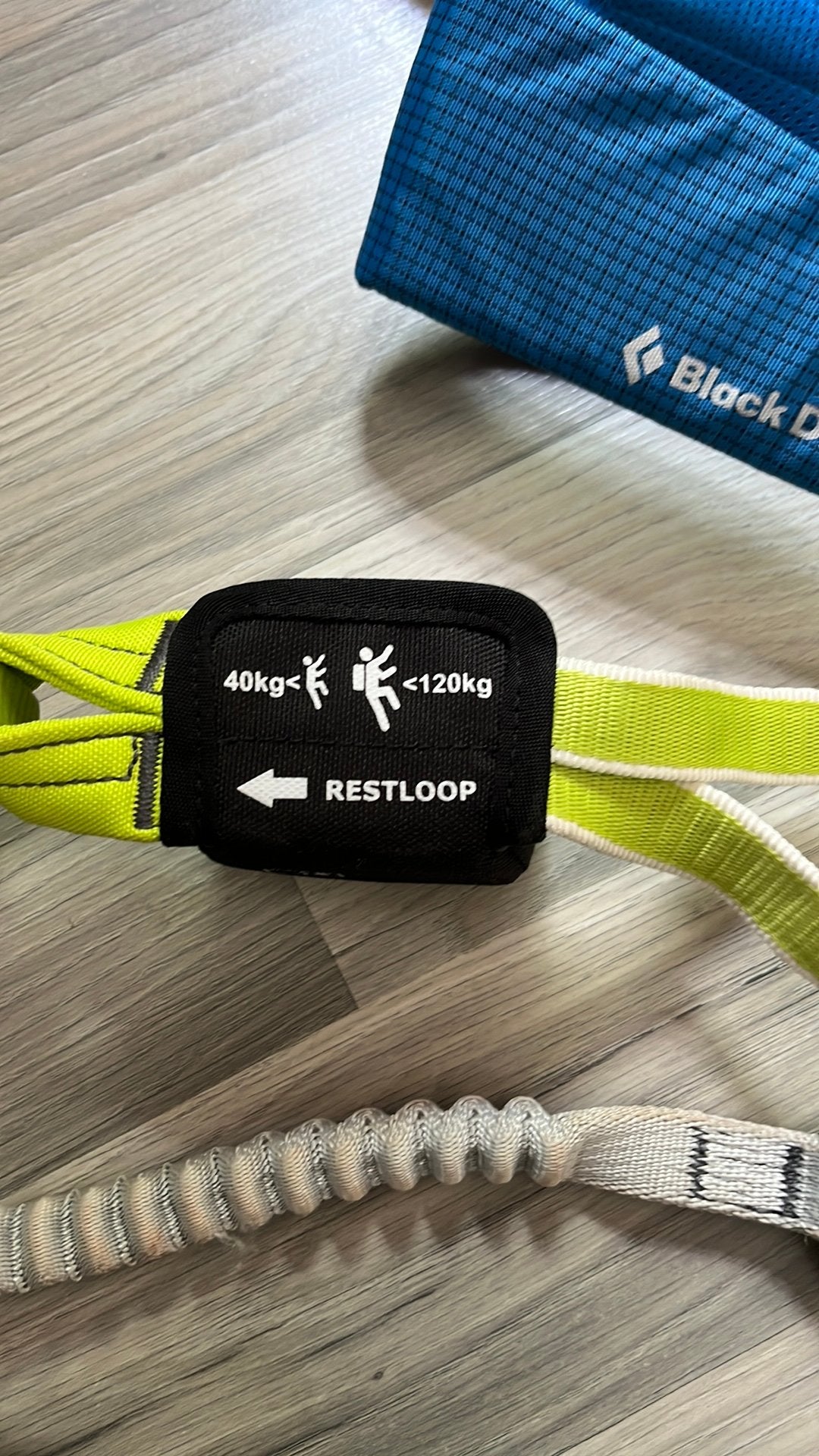 Klettersteigset (via ferrata), Ophalen, Gebruikt, Klimsport-accessoire