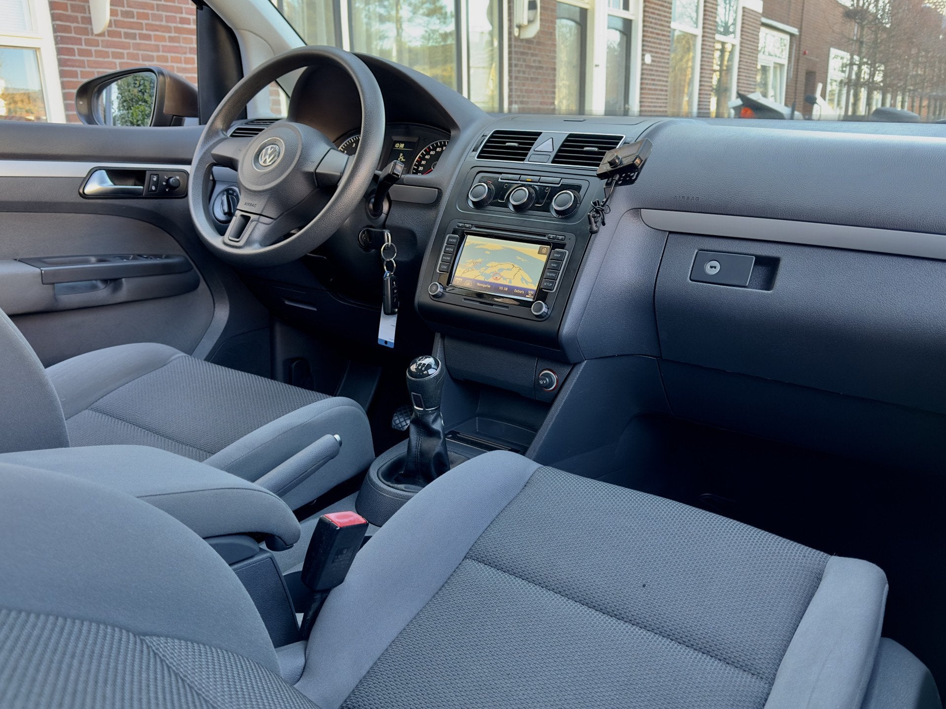 Volkswagen Touran 1.2 TSI EASYLINE 7PERSOONS 153 d.Km NAVI A, Auto's, Voorwielaandrijving, Euro 5, Gebruikt, 4 cilinders