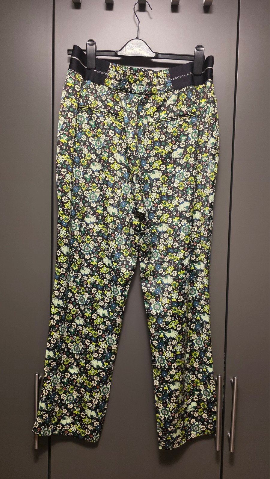 Scotch & Soda Bloemenprint Broek - Zo goed als nieuw. Maat x, Meerkleurig, Maat 46/48 (XL) of groter, Scotch & Soda, Ophalen of Verzenden