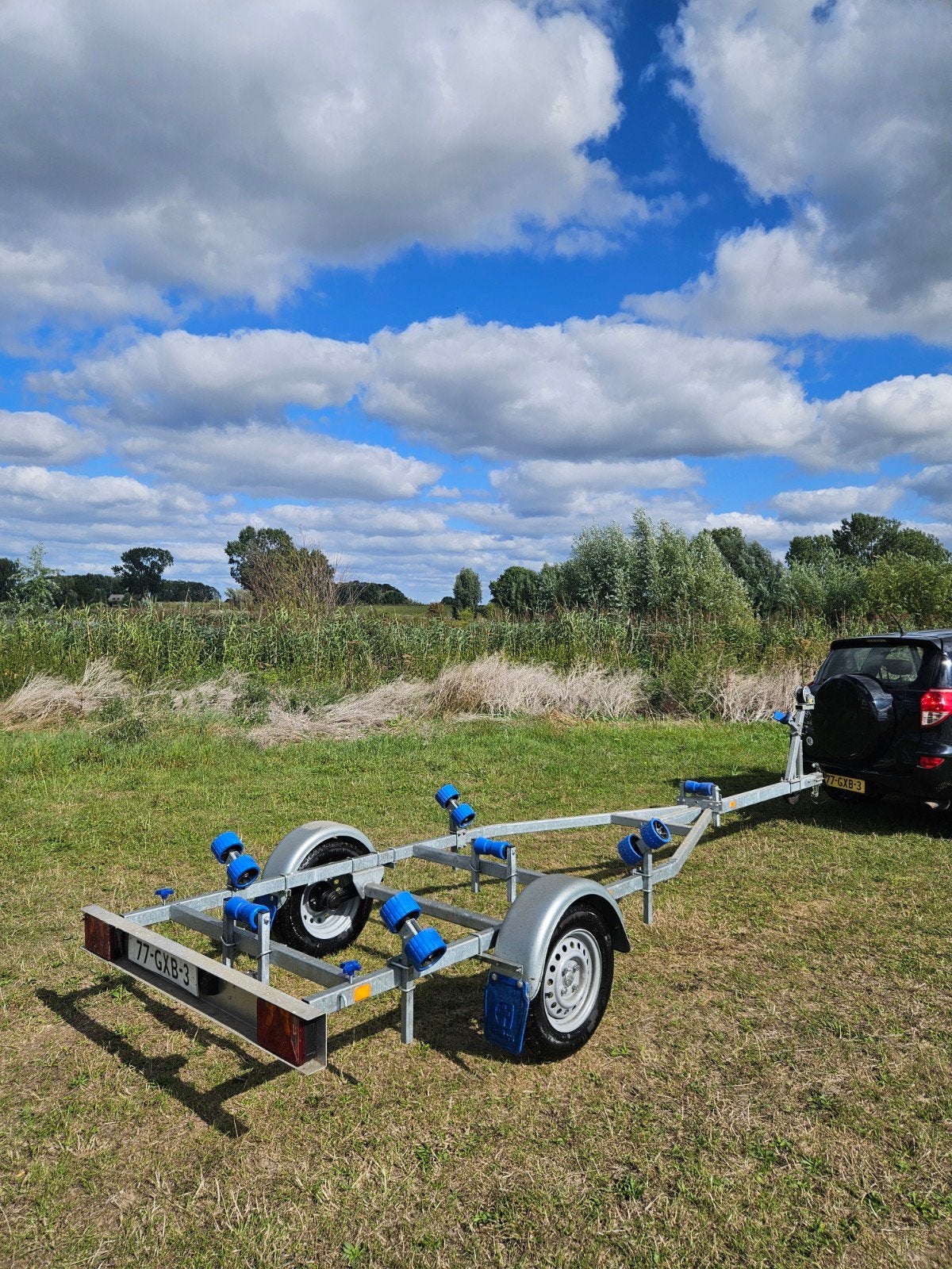 TTH boottrailer (i-trailer) 750kg z.g.a.n., Ophalen, Minder dan 1500 kg, Minder dan 6 meter, Zo goed als nieuw