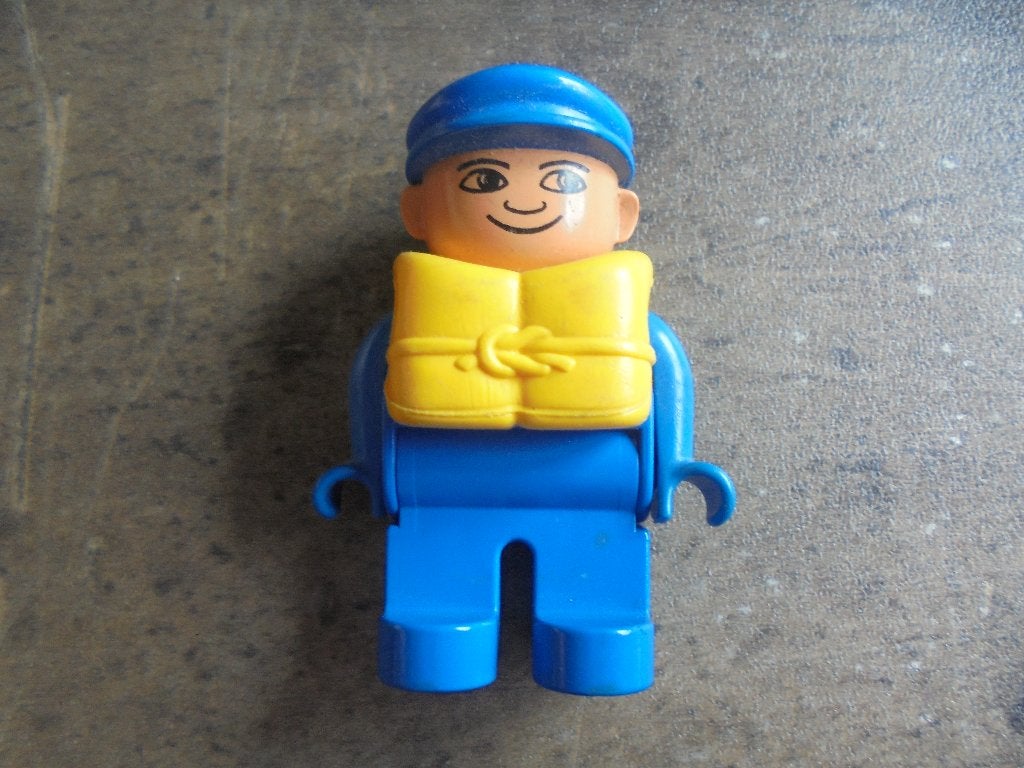 Lego Duplo Figures Old Model Male (zie foto's) 3, Ophalen of Verzenden, Gebruikt, Losse stenen, Duplo