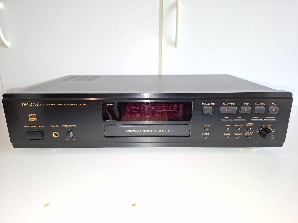 Denon cd speler/recorder CDR-1000, Ophalen of Verzenden, Gebruikt, Overige merken