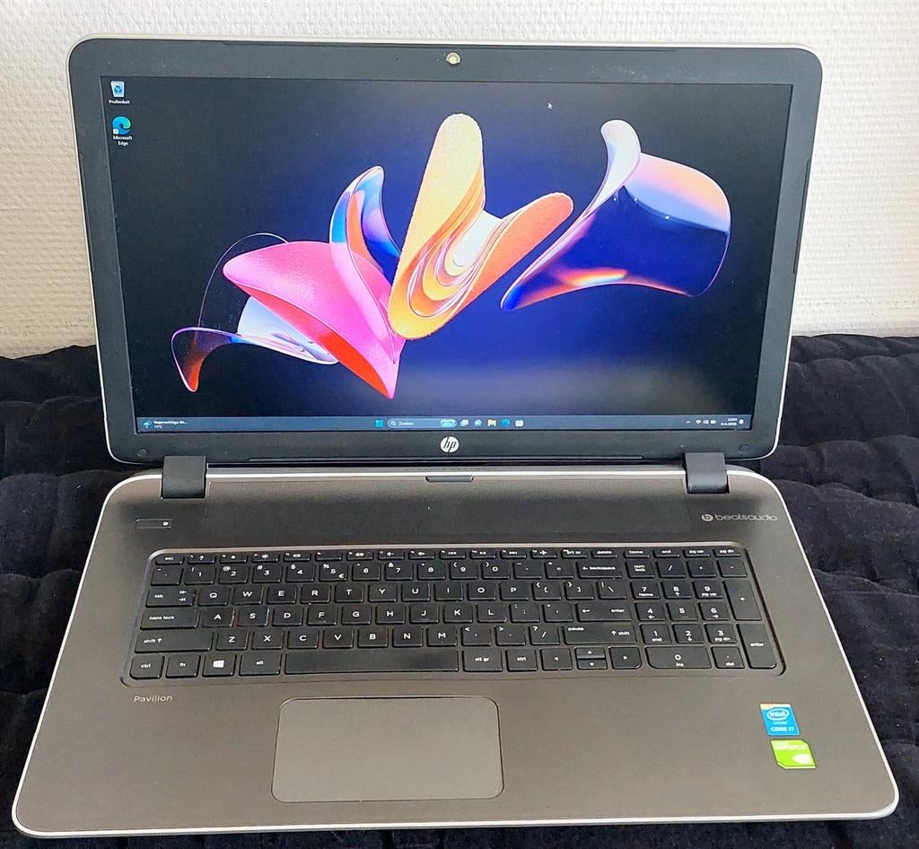 Hp pavilion i7 17 inch, Computers en Software, Windows Laptops, 2 tot 3 Ghz, Qwerty, 8 GB, Ophalen of Verzenden