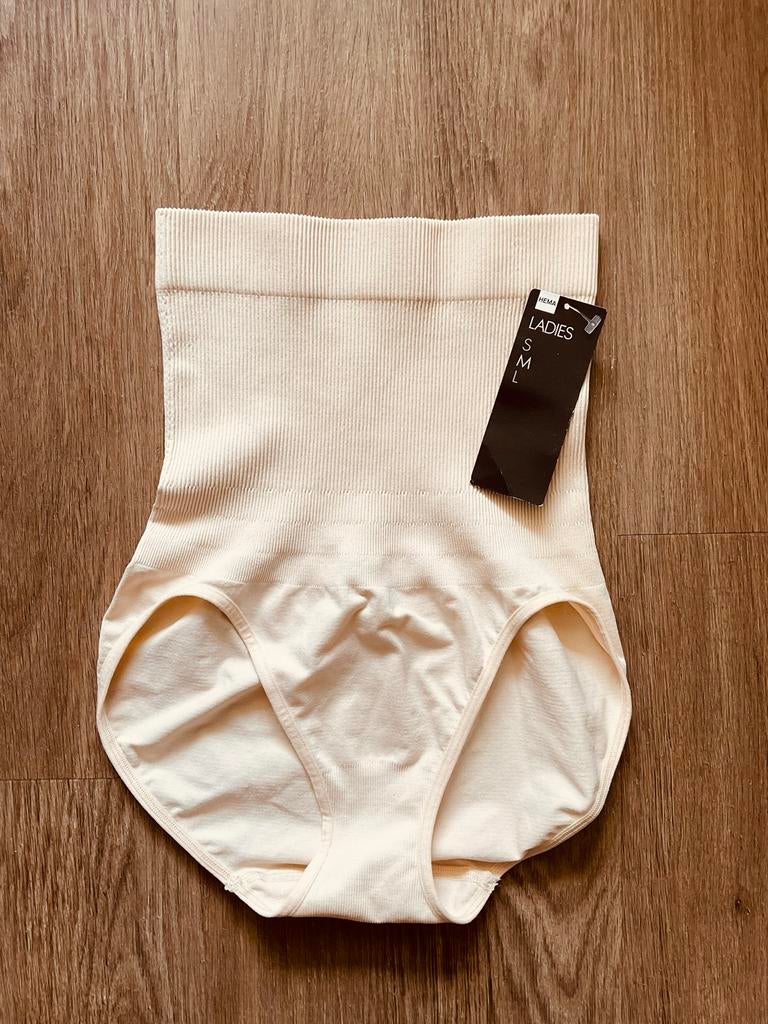 Nieuwe Corrigerende Hoge Taille Slip Maat M, Ophalen of Verzenden, Beige, Slip
