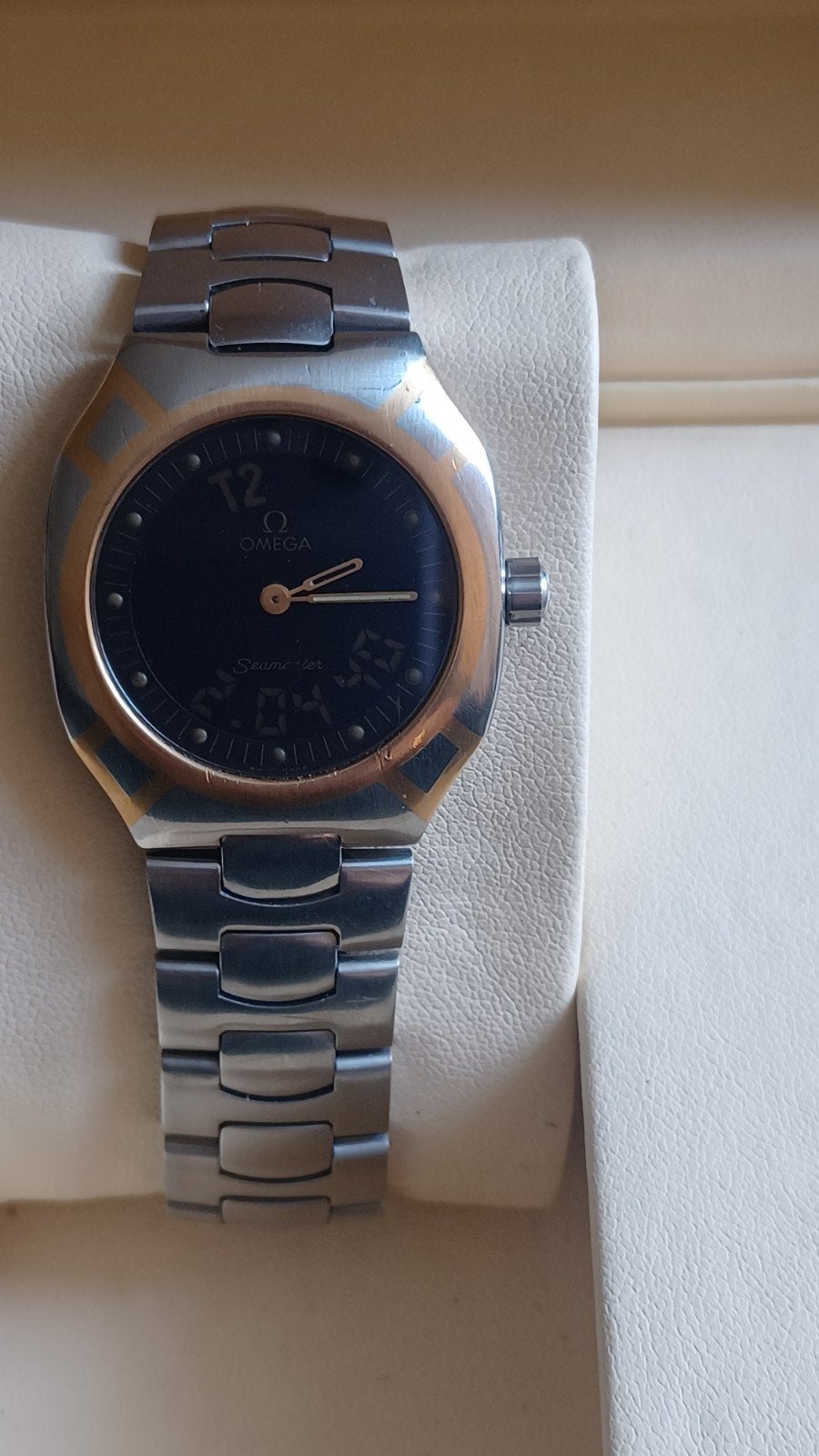 Omega Seamaster Polaris horloge 18 kt ophalen Amsterdam, Sieraden, Tassen en Uiterlijk, Ophalen of Verzenden