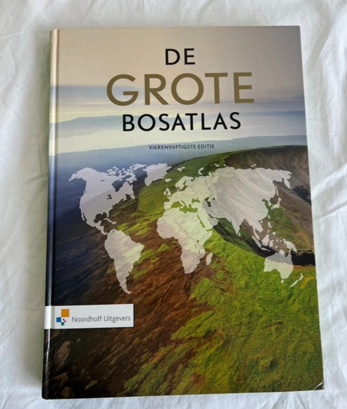De Grote Bosatlas - Vierenvijftigste Editie, Boeken, Bosatlas, 2000 tot heden, Ophalen of Verzenden, Zo goed als nieuw