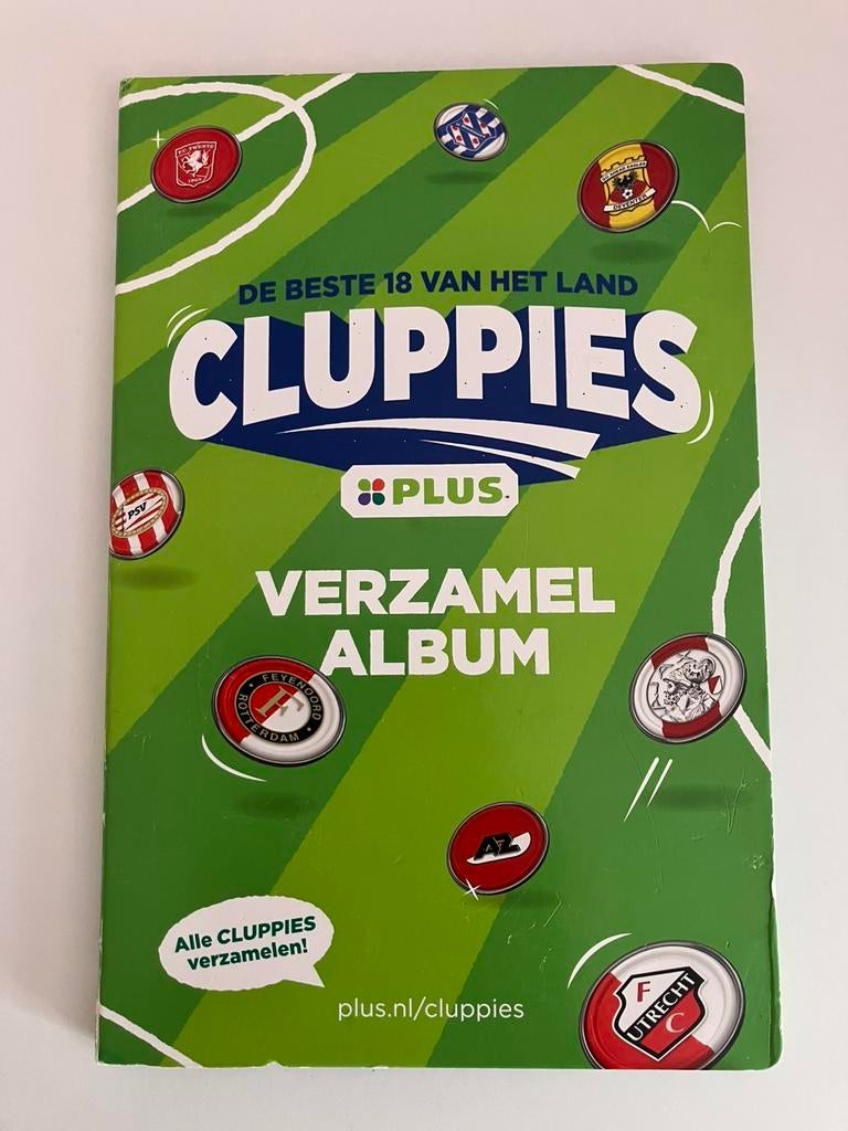 Verzamelalbum cluppies - Voetbal Nostalgie, Plus, Ophalen of Verzenden