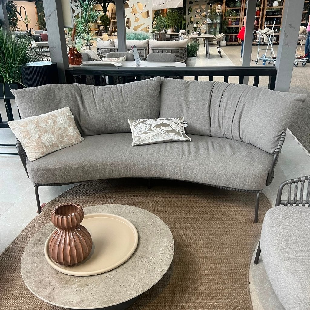 Capalbio Loungeset | Showroommodel, Tuin en Terras, Tuinsets en Loungesets, Ophalen, 5 zitplaatsen, Gebruikt, Aluminium