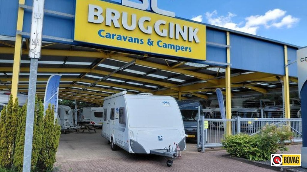 Knaus Sudwind 500 EU - CASSETTELUIFEL - MOVER, Caravans en Kamperen, Caravans, Rondzit, Schokbreker, Bedrijf, 5 tot 6 meter
