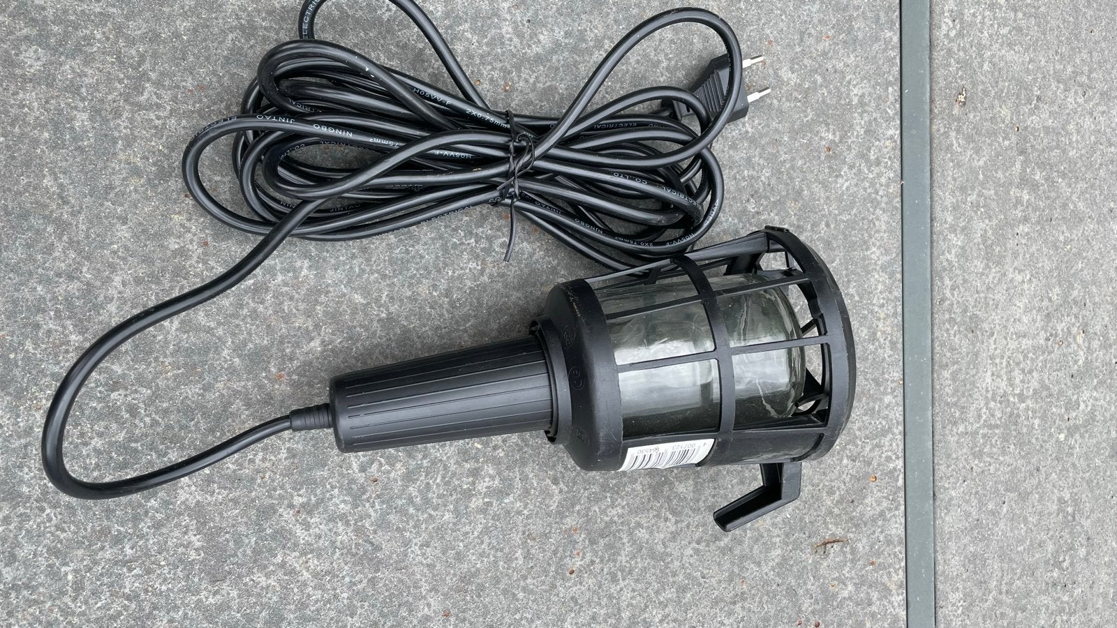 Looplamp met 3,5 meter kabel, Ophalen, Gebruikt, Minder dan 50 watt, Lamp met armatuur