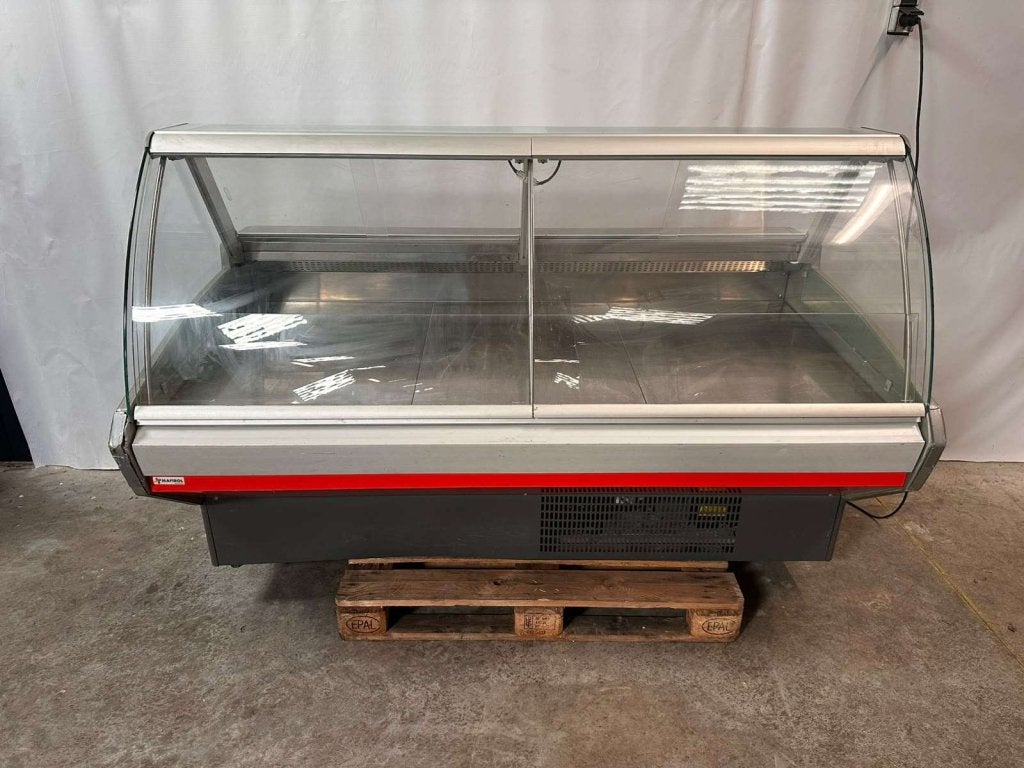 Koelvitrine koeltoonbank snackvitrine, gekoelde vitrine, Gebruikt, Niet ingevuld, Koelen en Vriezen, Niet ingevuld
