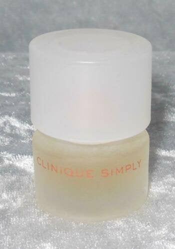 Volle parfum Clinique Simply, Ophalen of Verzenden, Zo goed als nieuw, Miniatuur, Gevuld