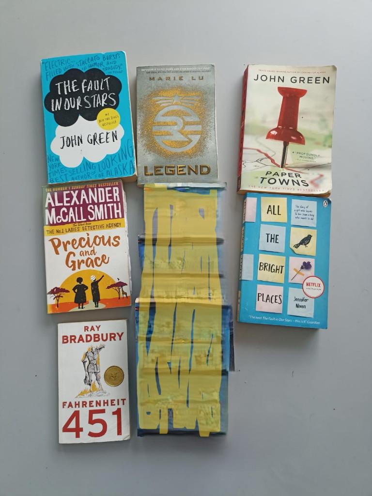 5 Engelse "Young" adult boeken., Ophalen, Gelezen