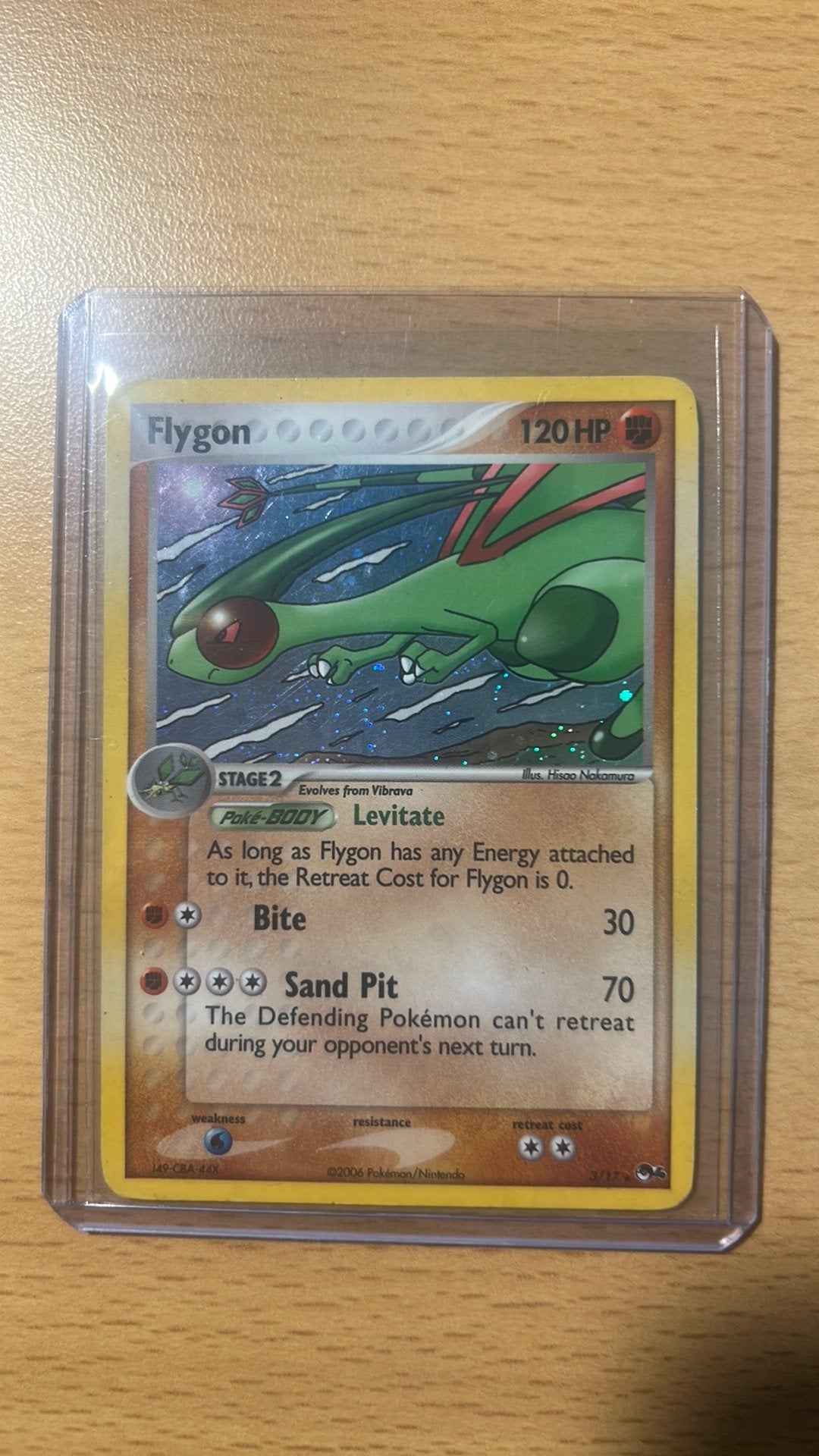 Flygon 3/17 Holo, Ophalen of Verzenden, Zo goed als nieuw