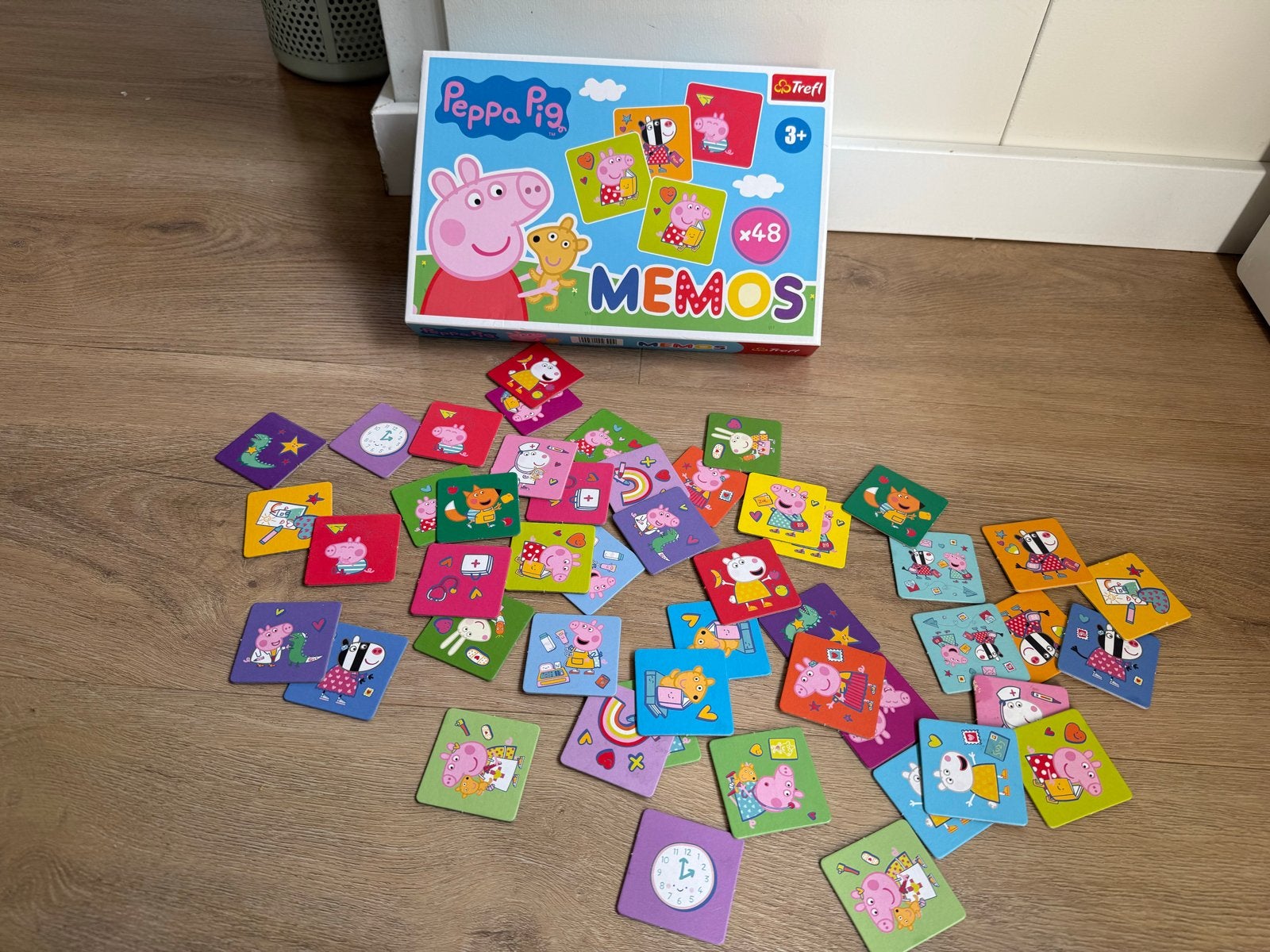 Peppa Pig Memos memory spel, Vijf spelers of meer, Ophalen of Verzenden, Gebruikt