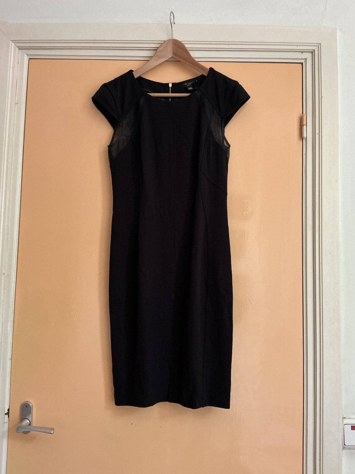 Ted baker jurk, Ophalen of Verzenden, Zo goed als nieuw, Zwart, Boven de knie