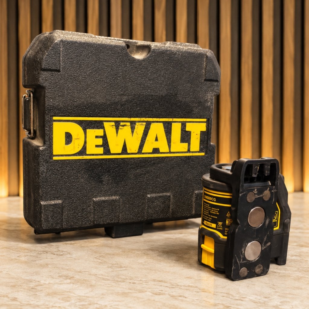 DeWALT DW088CG-XJ Lijnlaser Groen - In Nette Staat, Dewalt, Zo goed als nieuw, Support@dewalt.com, 701 E. Joppa Road
Towson, MD 21286
USA