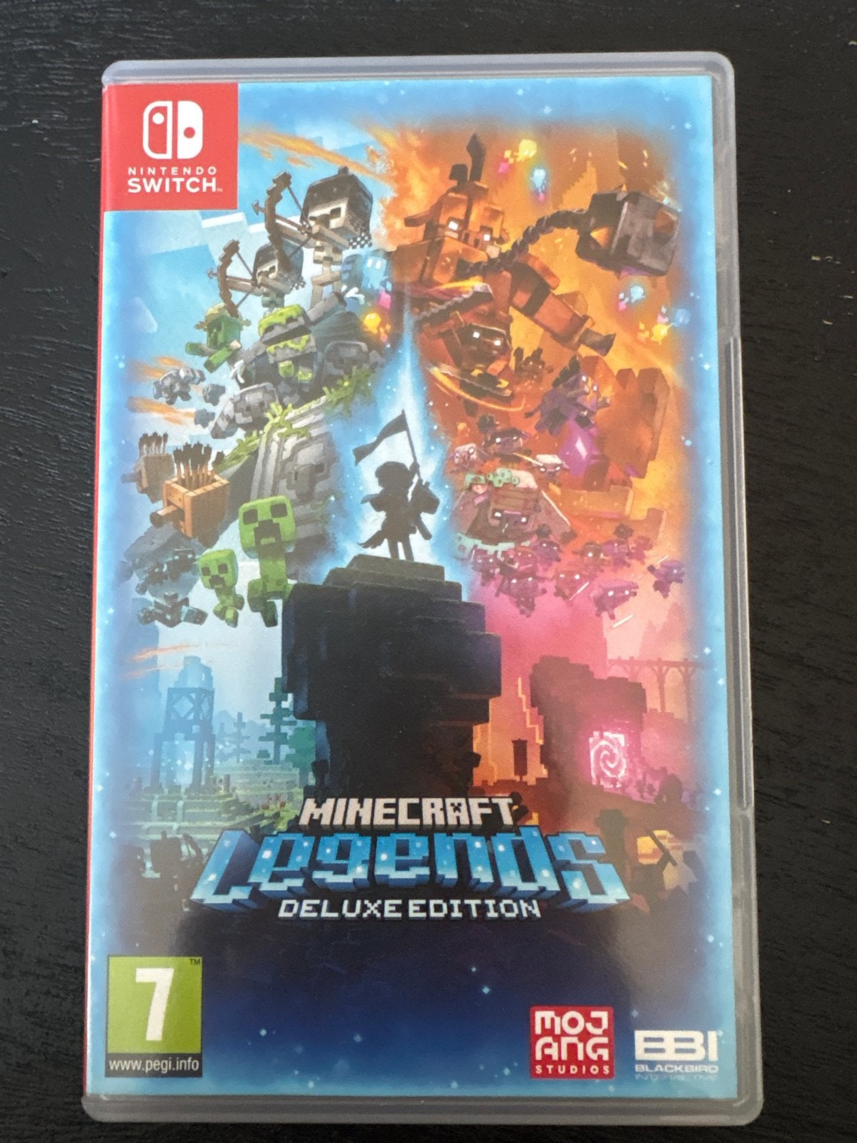Minecraft Legends Deluxe Edition - Nintendo Switch, Spelcomputers en Games, Eén computer, Ophalen of Verzenden, Zo goed als nieuw