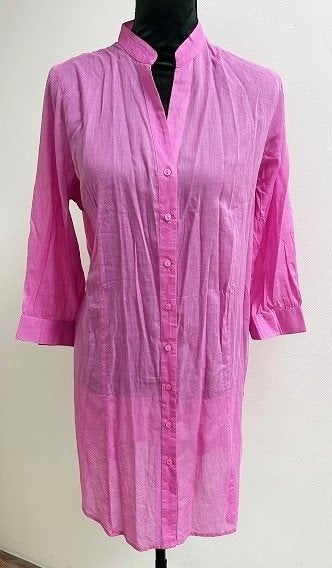 IN NIEUWSTAAT! Red Point jurk strandjurk blousejurk ROZE L, Verzenden, Maat 42/44 (L), Nieuw, Onder de knie