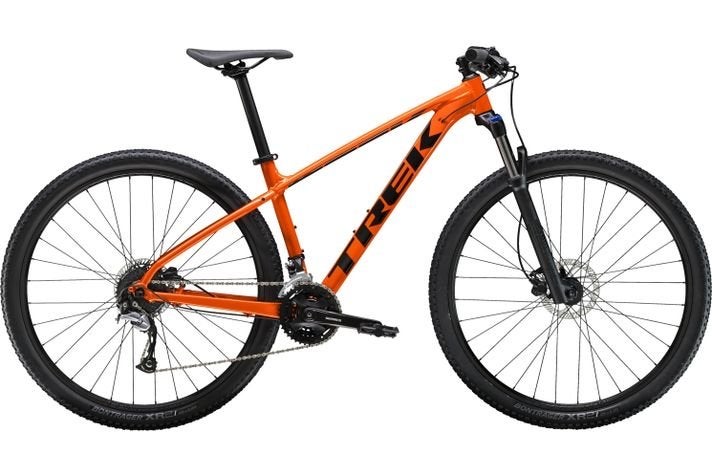 Gezocht: Oranje Trek Mountainbike