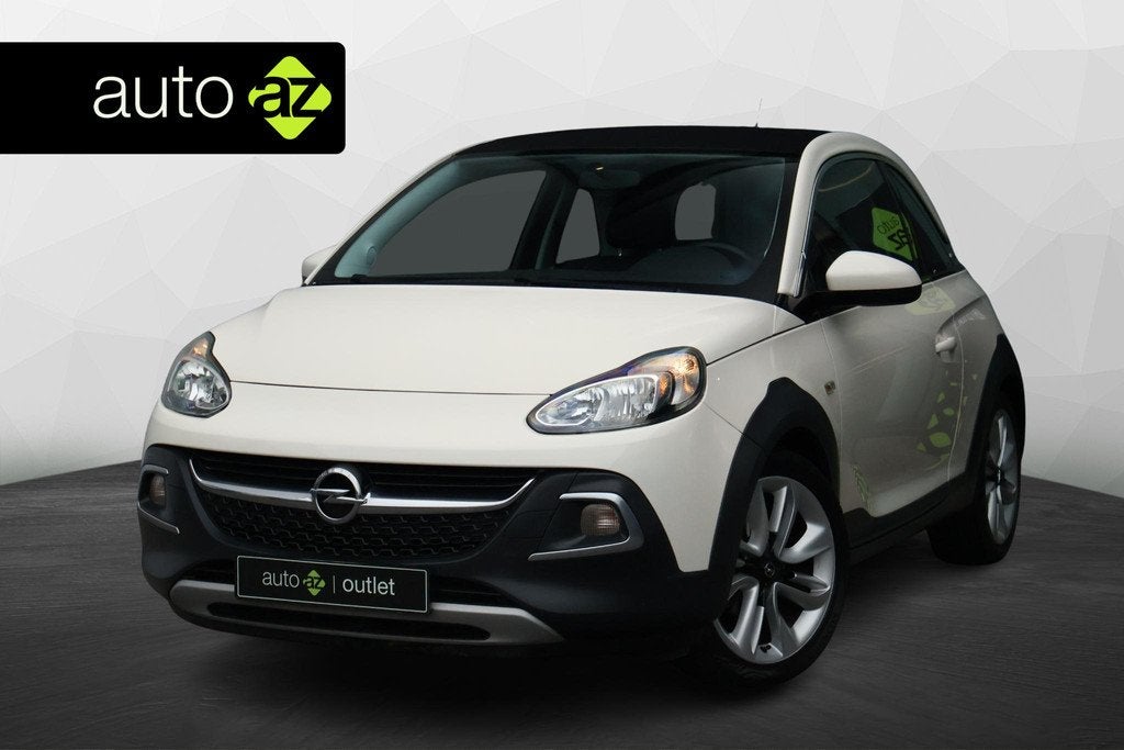 Opel ADAM 1.0 Turbo Rocks / Stoel en Stuur verwarming, Auto's, Opel, Voorwielaandrijving, 1041 kg, 4 stoelen, Wit