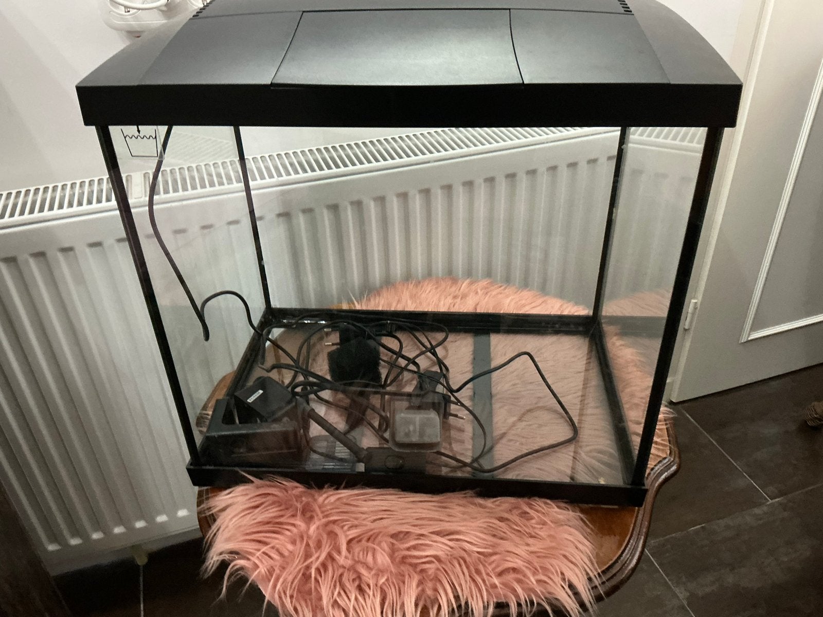 Mooi Compleet SuperFish Aquarium met LED & Verwarming – Zgan, Ophalen, Zo goed als nieuw, Leeg aquarium