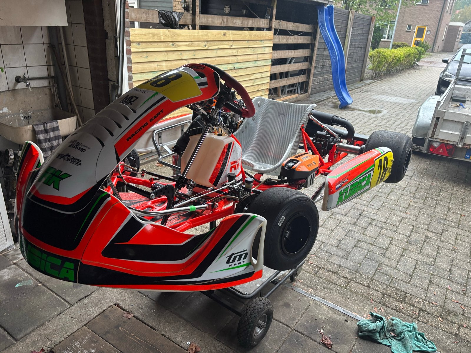 Birel Kubica KZ Kart Frame 2025 - Zeer Net, Sport en Fitness, Ophalen of Verzenden, Zo goed als nieuw, Kart