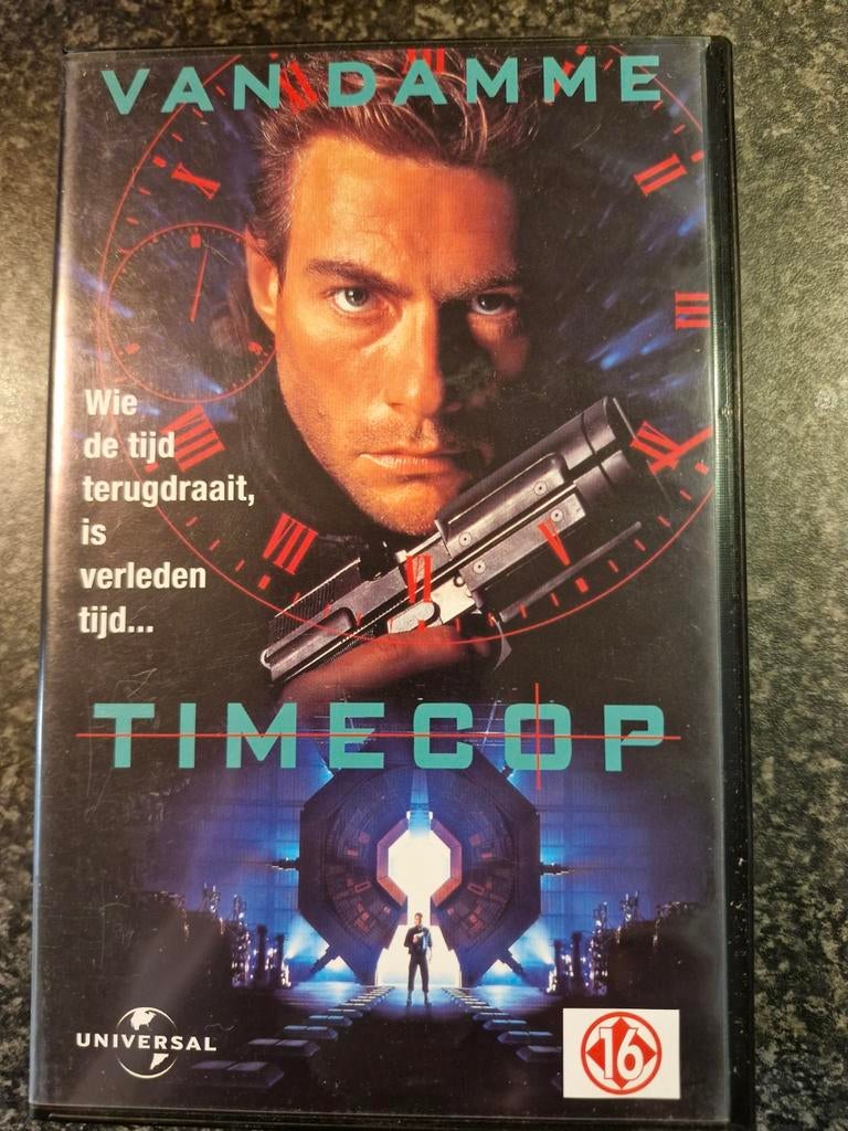 Timecop VHS met Jean-Claude Van Damme, Ophalen of Verzenden