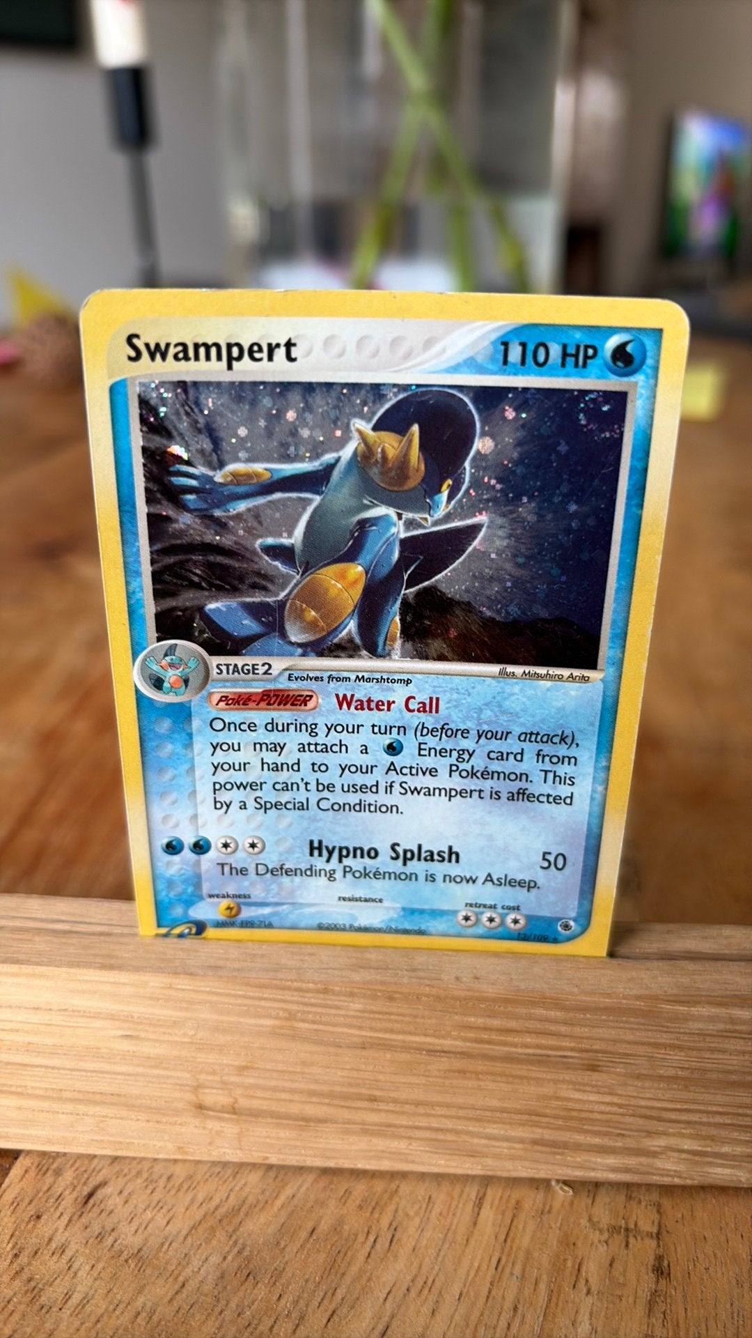 Swampert 13/109 Holo Ex, Ophalen of Verzenden, Zo goed als nieuw