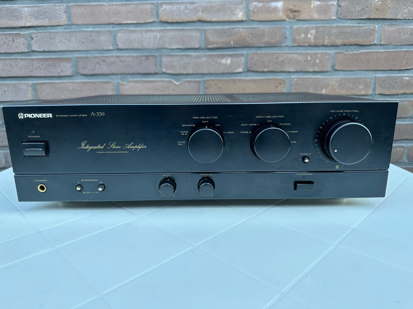 Pioneer A-339 Versterker, Audio, Tv en Foto, Versterkers en Receivers, Gebruikt, Ophalen of Verzenden, 60 tot 120 watt, Pioneer