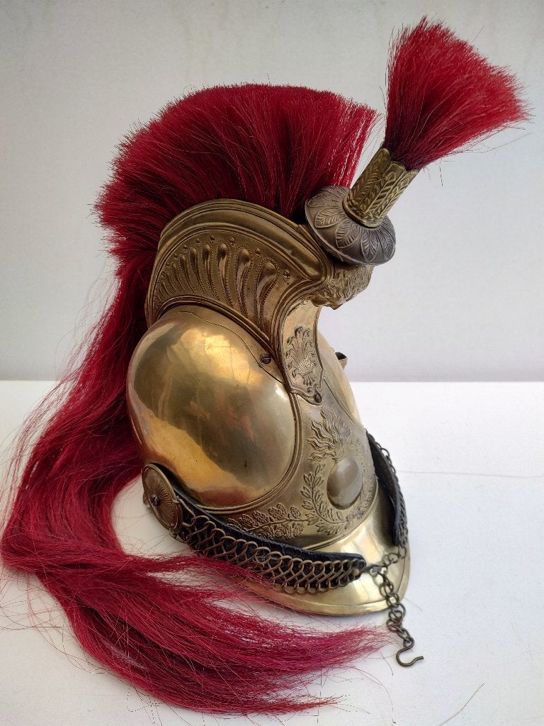 Helm # 19 - Frankrijk - Dragonder Trompetter mod 1825/30, Verzenden, Landmacht, Overige gebieden, Helm of Baret