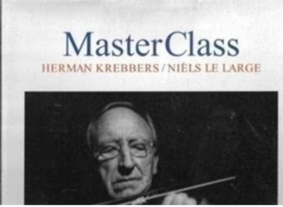 Masterclass Herman Krebbers en Niels Le Large (incl dvd), Ophalen of Verzenden, Zo goed als nieuw, Artiest