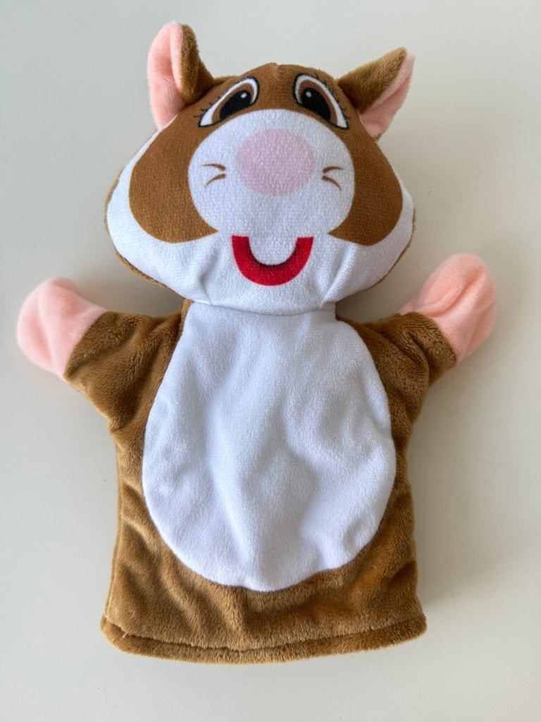 Knuffel, handpop, poppenkastpop hamster / Albert Heijn, Kinderen en Baby's, Speelgoed | Knuffels en Pluche, Albert Heijn, Overige typen