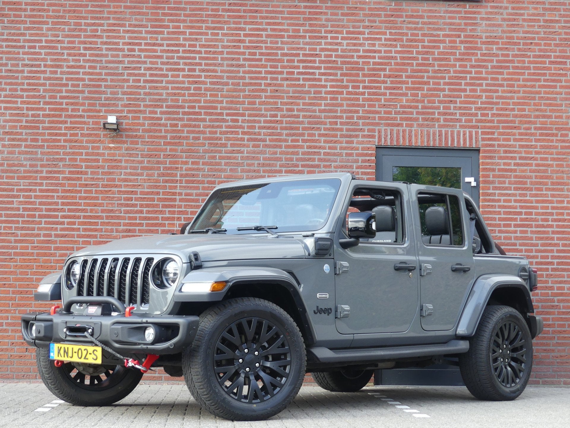 Jeep Wrangler Unlimited 4xe 380 Overland (bj 2024), Automaat, 4 cilinders, Cabriolet, 2248 kg