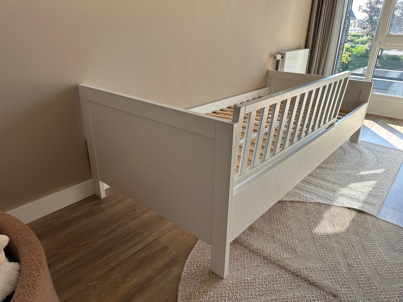 Europe Baby SYLT Bed 90x200 - Wit kinderbed, Ophalen of Verzenden, Gebruikt